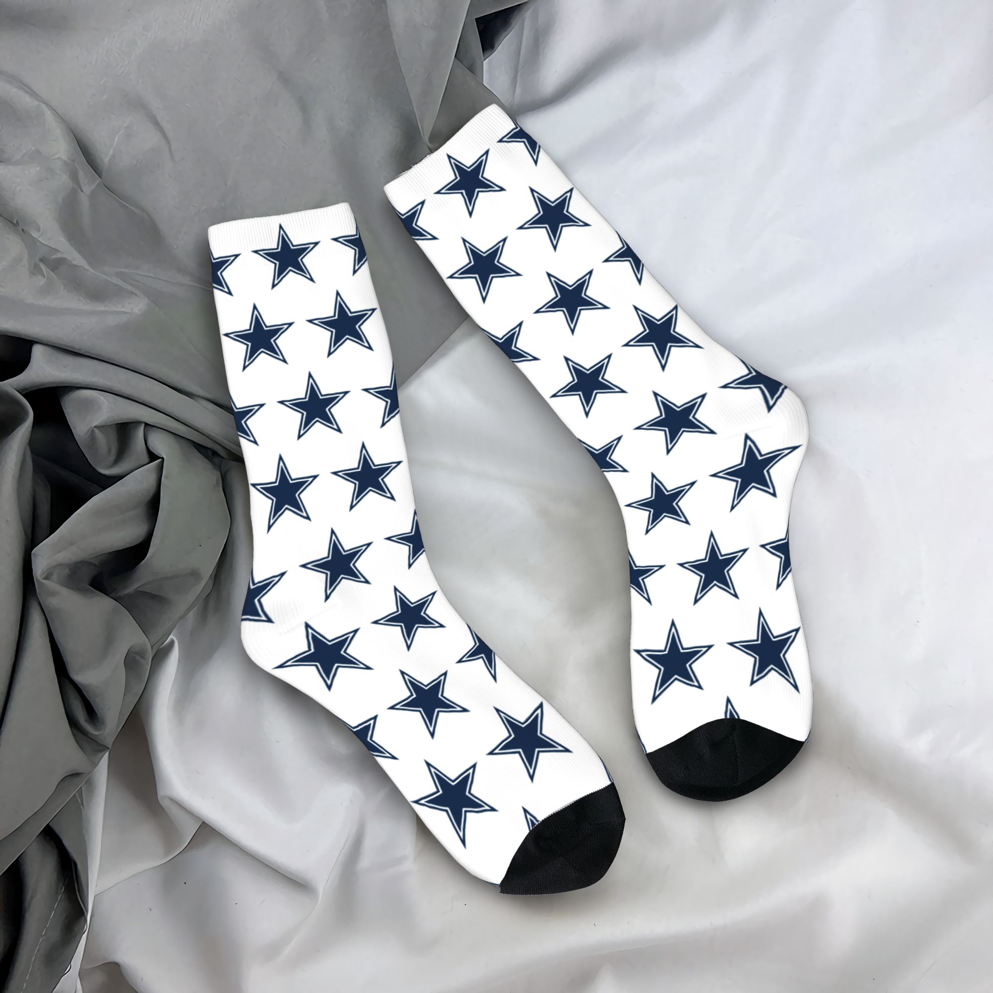 Dress Sock Men - 커스텀 카우보이 스타 남성용 크루 양말