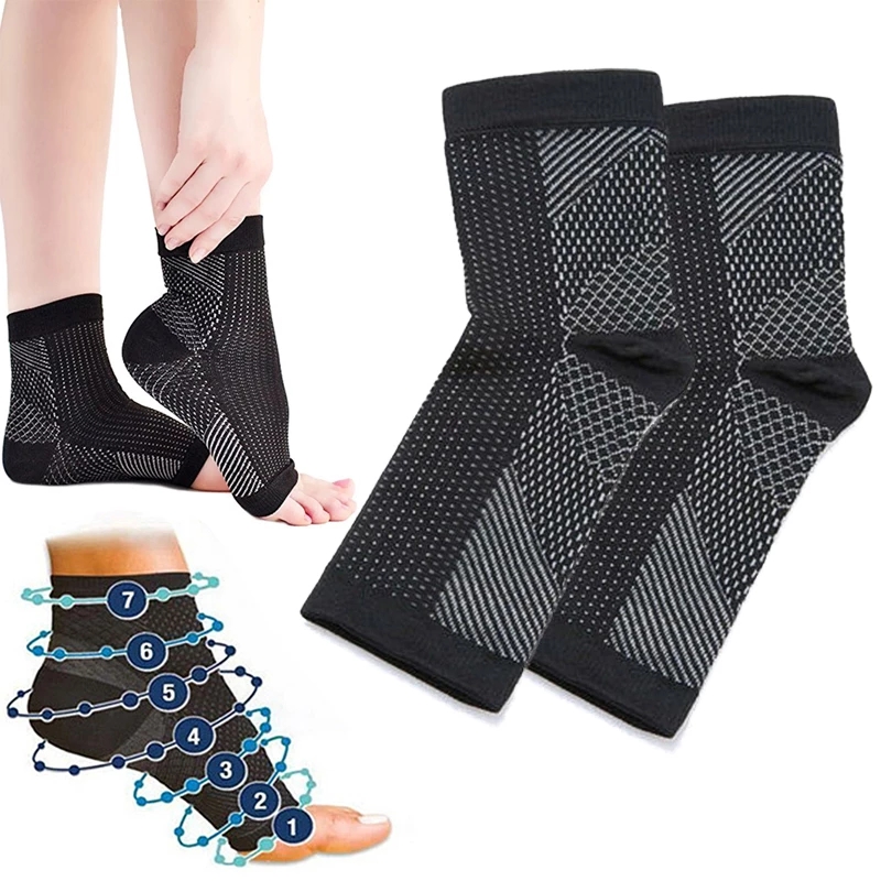 Ankle Brace Sock - 발목 및 피로 방지 압박 발목