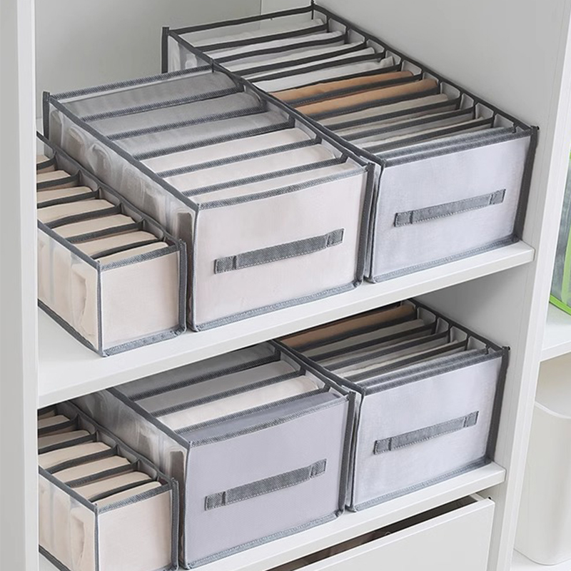 Sock Organizer Tray - 속옷 수납함 접이식 옷장 정리함 서랍