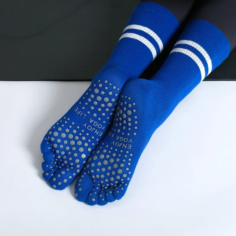 No Show Sock Women - 여성 통기성 요가 양말 미드 튜브