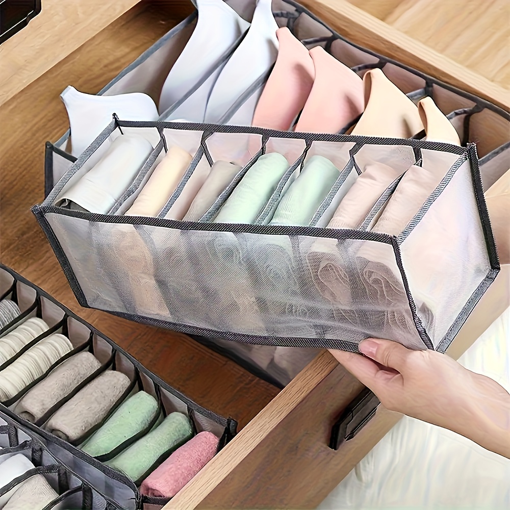 7칸 속옷 정리함 양말 수납함 접이식 옷장 정리함 서랍 - Sock Organizer Tray 리뷰 및 가격