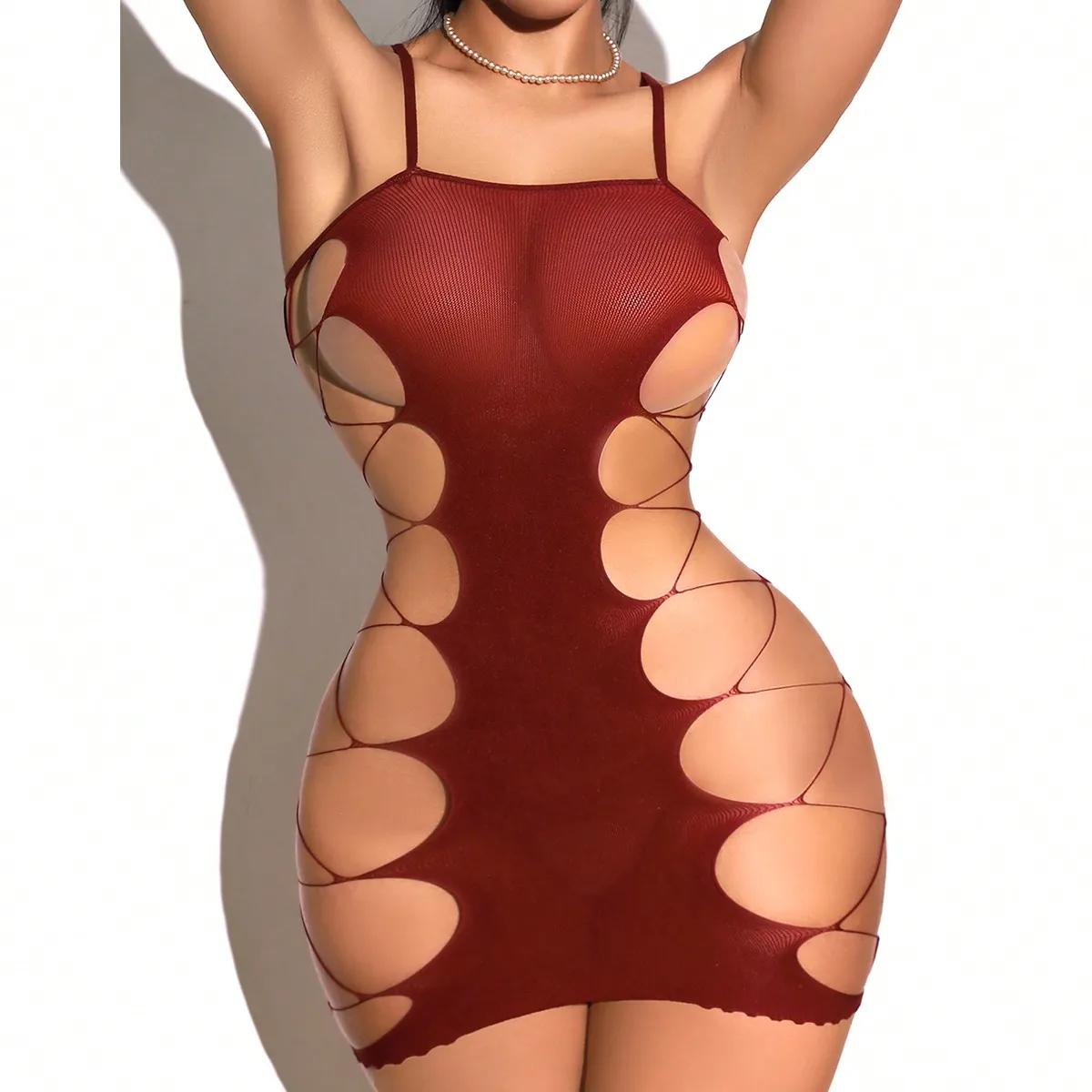 새로운 패션 여성 바디 스타킹 망사 드레스 메쉬 바디돌 - Fishnet Stocking Women 리뷰 및 가격