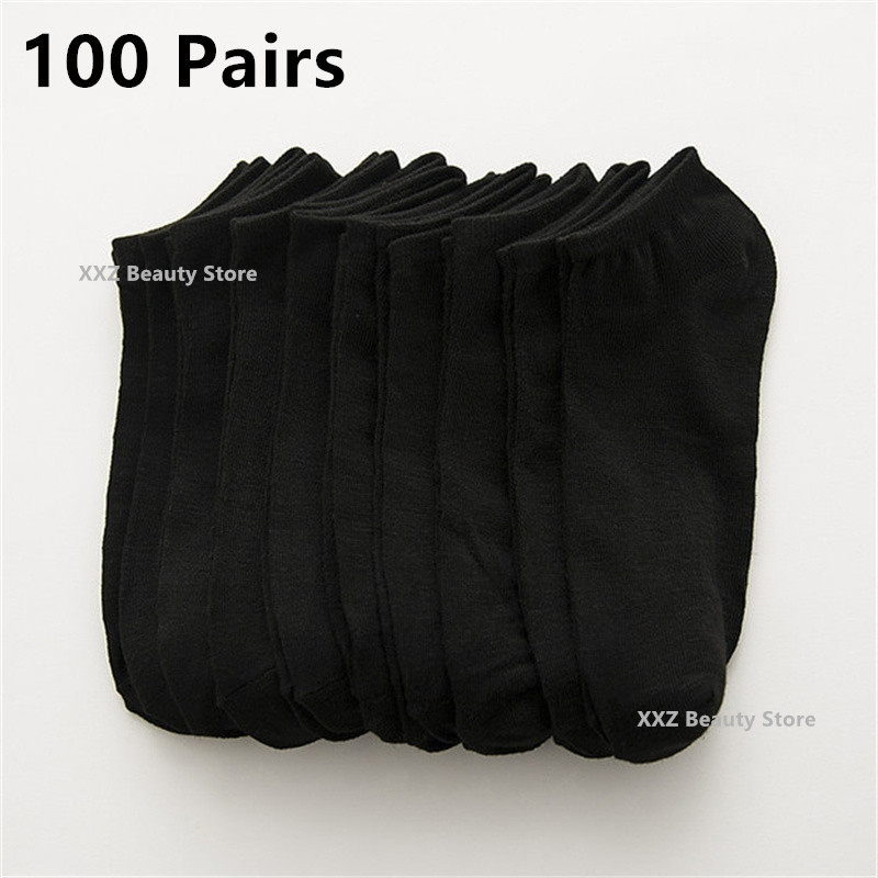 도매 50/100켤레 여성 남성용 보이지 않는 로우컷  - No Show Sock Women 리뷰 및 가격