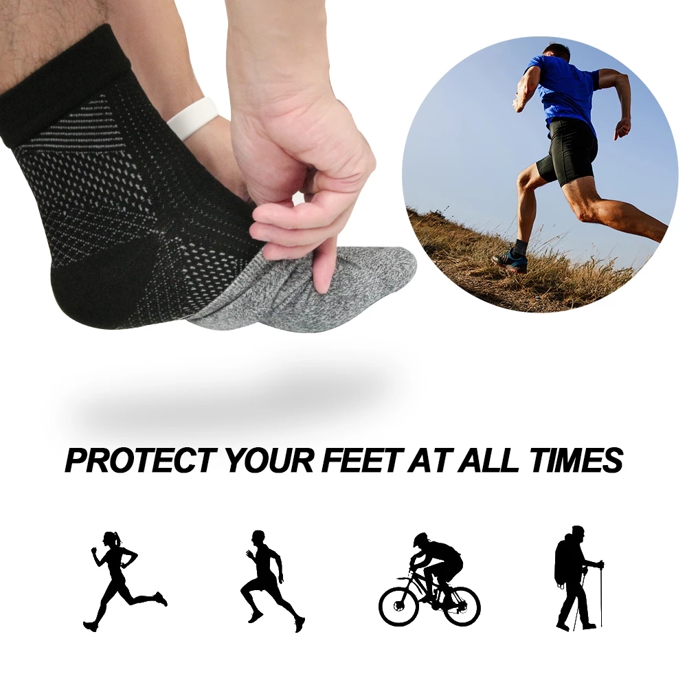 발목 및 피로 방지 압박 발목 슬리브 농구 스포츠 양말 - Ankle Brace Sock 리뷰 및 가격