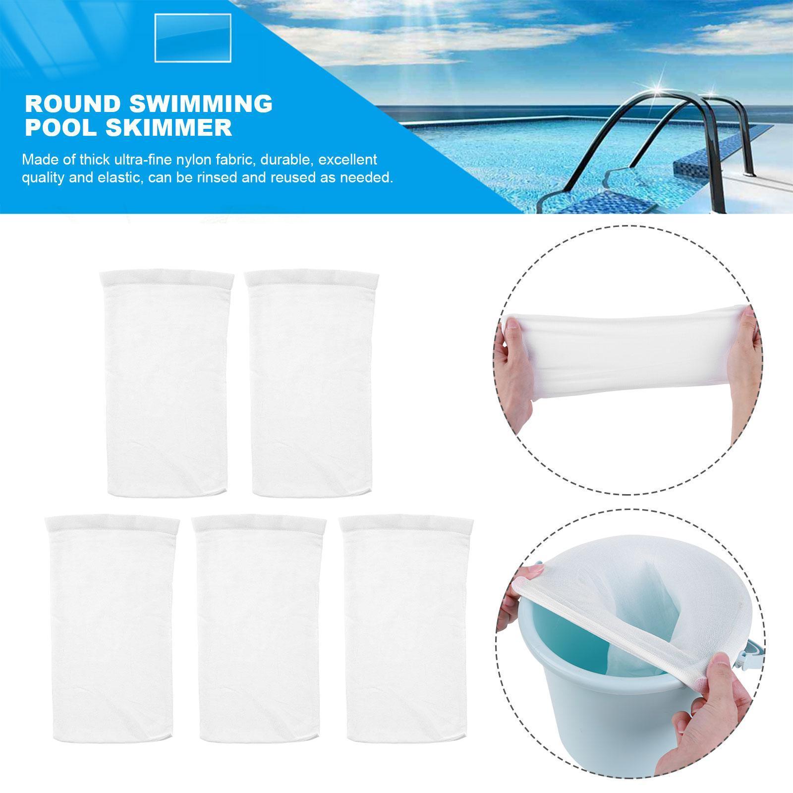 100-5PCS 풀 스키머 양말 탄성 나일론 메쉬 수영 - Sock Organizer Tray 리뷰 및 가격