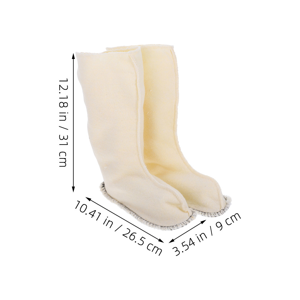2쌍의 레인 부츠 라이너 따뜻하고 두꺼운 단열 소프트  - Thermal Sock Winter 리뷰 및 가격