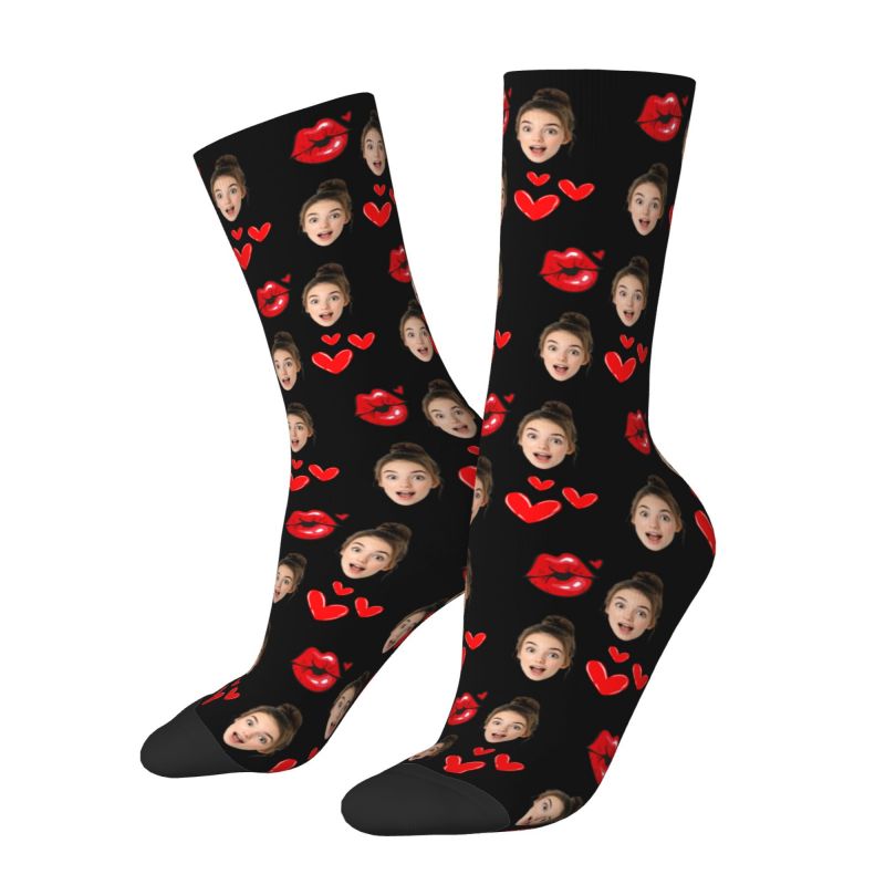 맞춤형 남성용 개인화된 얼굴 사진 양말 유니섹스 편안하 - Dress Sock Men 리뷰 및 가격