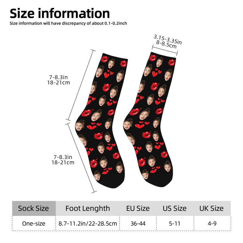 맞춤형 남성용 개인화된 얼굴 사진 양말 유니섹스 편안하 - Dress Sock Men 리뷰 및 가격