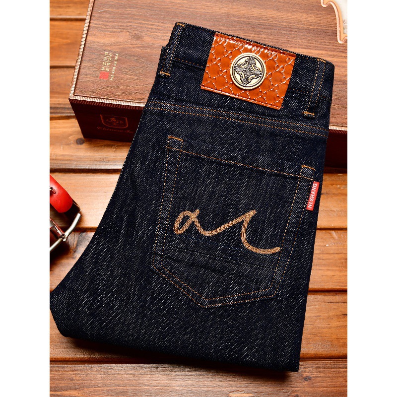 딥 블루 진 남성용 2025 가을 패션 스트레치 슬림핏 - Levis Jeans 501 리뷰 및 가격
