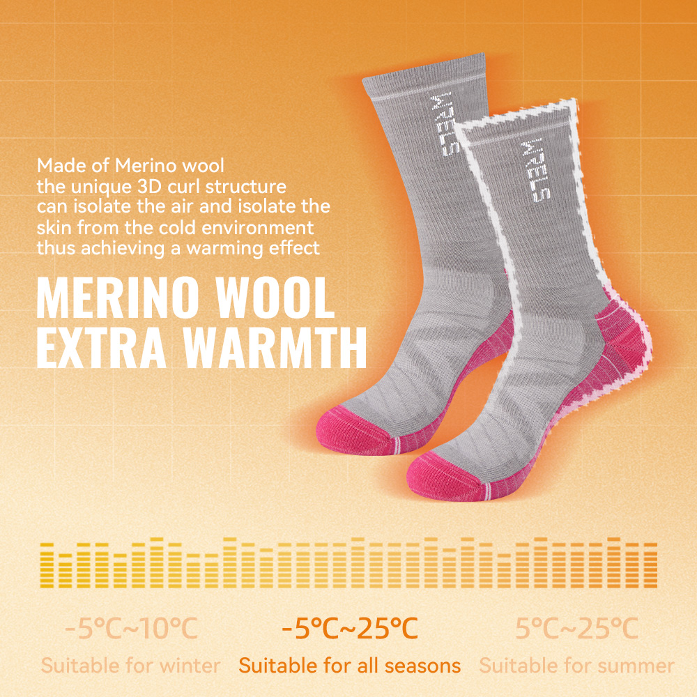 WRELS 1/2/3 메리노 울 양말 보온 크루 겨울  - Thermal Sock Winter 리뷰 및 가격